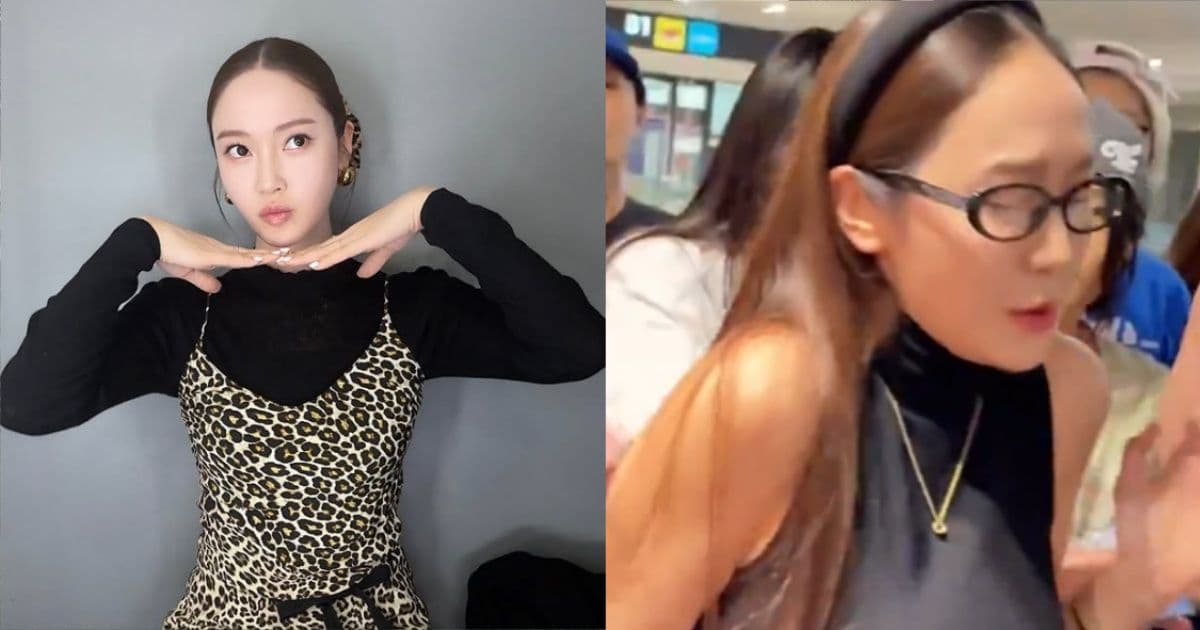 到底多臭？Jessica機場突摀鼻變臉　當場乾嘔表情瘋傳