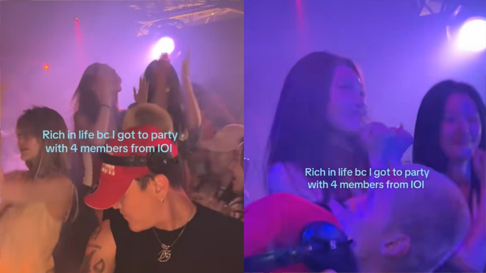 有片/I.O.I 4成員夜店聚會遭直擊！昭彌、請夏嗨翻　彩娟一身打扮全網歪樓