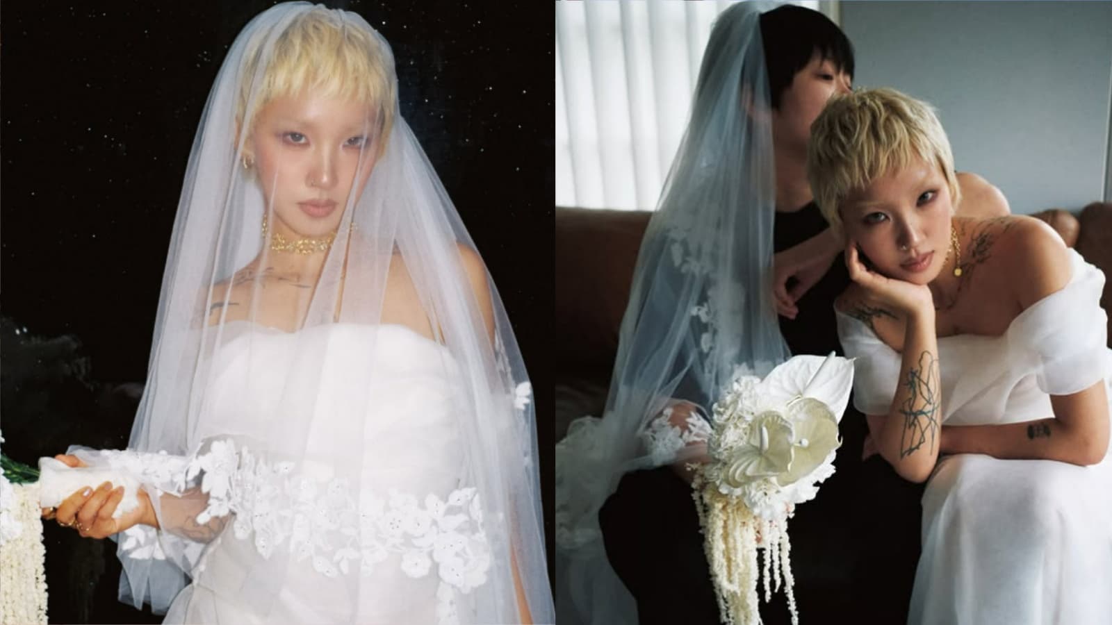 《Kill It》冠軍金娜拉要嫁了！與女友相戀8年 「雙新娘婚紗照」曝光